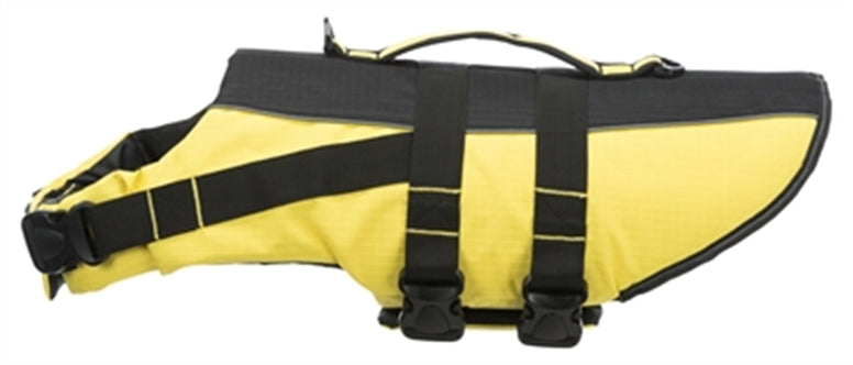 Trixie Zwemvest Geel/zwart 30-50X28CM