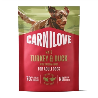 Carnilove Carnil Pouch Turk/duck 12X300GR – Natvoer