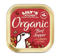Lily Dog Organic Beef Supp 11X150GR
