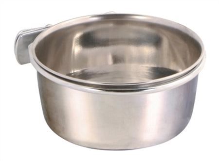 Trixie Voerbak Rvs+schroef 600ML 12CM