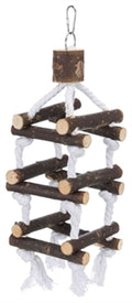 Trixie Touwladder Toren Hout 34CM 3ST