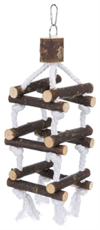 Trixie Touwladder Toren Hout 34CM 3ST