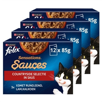 Felix Sens Country Saus 4X12X85GR