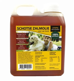 Schotse Zalmolie Naturel 1LTR