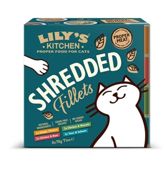 Lily Cat Shredded Fillets Mp 8X70GR