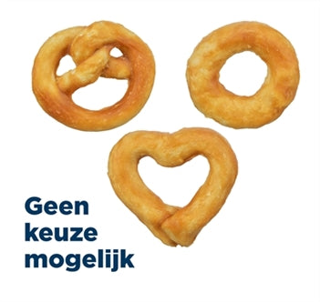 Trixie Pretzel/hart/ring 6CM 20GR 90ST