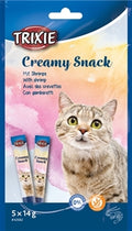 Trixie Creamy Snack Garnalen 5X14GR 6ST