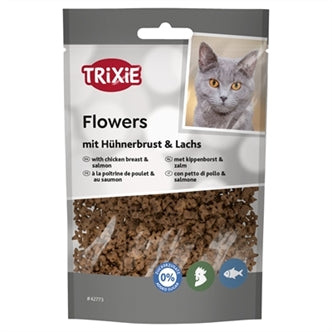 Trixie Flowers Kippenborst/zalm 50GR