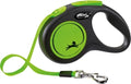 Flexi New Neon Tape Zw/groen S 5MTR