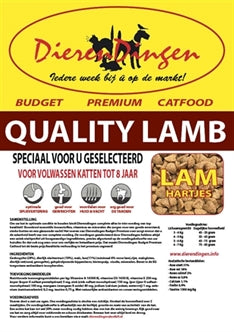 Budget Premium Cat Qual Lamb 15KG