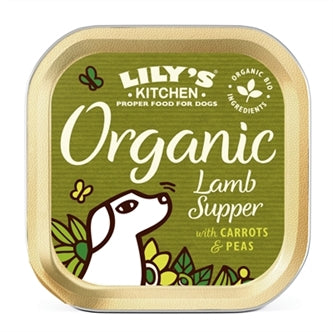 Lily Dog Organic Lamb Supp 11X150GR