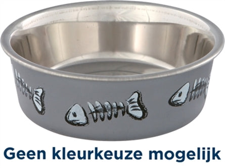 Trixie Voerbak Visgraat 12CM 250ML 4ST
