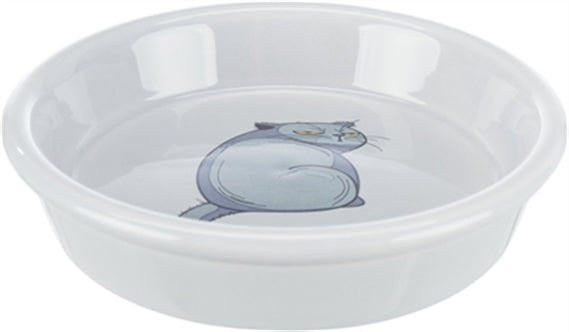Trixie Voerbak Boze KAT Grijs 13CM 250ML