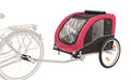 Trixie Trixie Fietskar Zwart/roze 30 Kg 80x75x86 Cm