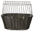 Trixie Fietsmand Voorop Zwart 50X35X41CM