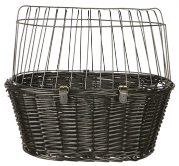 Trixie Fietsmand Voorop Zwart 50X35X41CM