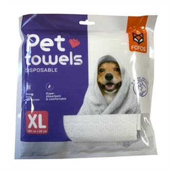 ! Fofos Disp Pet Towels Xl 100X60CM