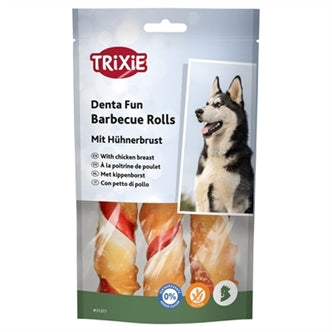 Trixie BBQ Chicken Chew Rolls 12CM 105GR