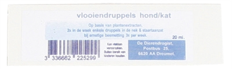 Vlooiendruppel Nat Olie 20ML