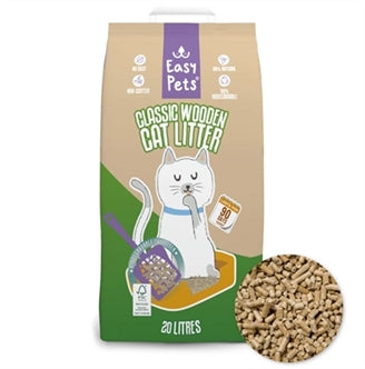 Easypets Bio Clas Wood Recyc 20LTR