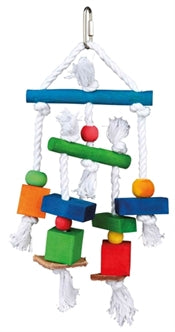 Trixie Speelgoed AAN Touw+hout 24CM 3ST