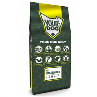 YourDog Grote Münsterlander Volwassen Hondenvoer 12kg