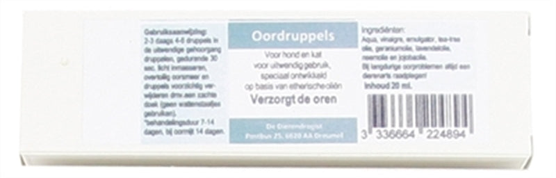 Oordruppels 20ML