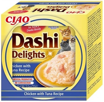 Inaba Dashi Delights Ch/tuna 70GR