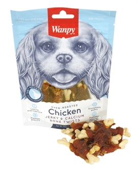 Chick Jerky/calc Bone Twist 100GR
