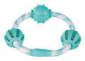 Trixie Denta Koordring+ballen 20X5CM 3ST