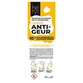 ! Hery Shamp Poeder Anti-odeur 25GR