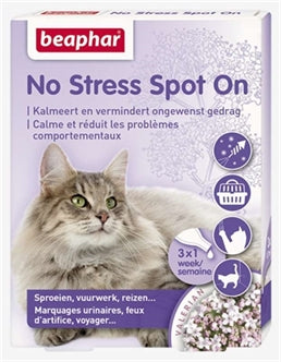 Beaphar - Beaph No Stress Spot on Kat 3 Pip