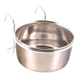 Trixie Voerbak Rvs+houder 300ML 9CM