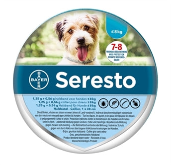 - Seresto Teken+vlooienband Hond S