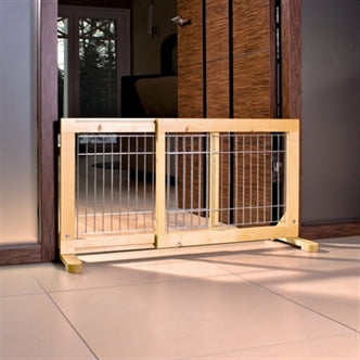 Trixie Afsluithek Hout 63-108X50CM