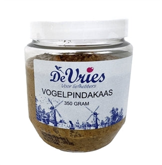 De Vries Vogelpindakaas 350 gram – Droogvoer/Zaden