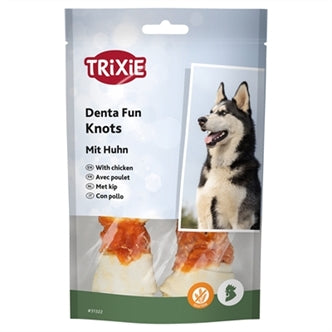 Trixie Knotted Chicken Bones 11CM 70GR