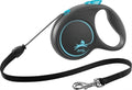 Flexi Black Design Cord Blauw M 5M