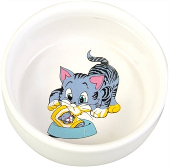 Trixie Voerbak Strip WIT 11CM 300CM 4ST