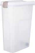 Trixie Voerton Transparant Wit/wit 40LTR