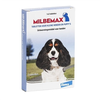 Milbemax Pup/hond S 2TBL