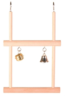 Trixie Schommel Dub+bel Hout 12X20CM 4ST