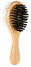 Trixie Borstel Hout Dubbelz 17X5CM 2ST