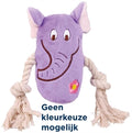 Trixie Pluche Dier+touw Assorti 13CM 3ST