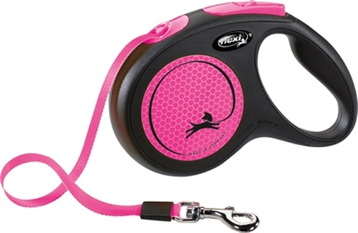 Flexi New Neon Tape Zw/roze M 5MTR