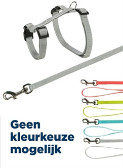 Trixie Tuig+riem Konijnen 25-44X1CM 4ST