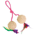 Trixie 2 BAL AAN Koord Catnip 4,5CM 4ST