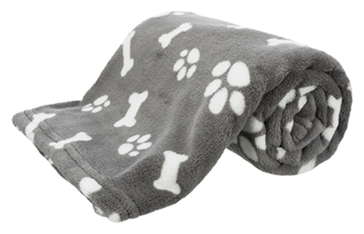 Trixie Fleece Deken Kenny Grijs 100X75CM