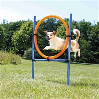 Trixie Trixie Agility Ring Blauw/oranje 65x3x115 Cm