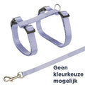 Trixie Kattuig+riem ASS 27-45X1CM 4ST